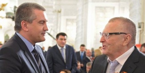 Киев внес Аксенова и Жириновского в санкционный список
