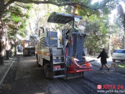 До конца года на ремонт ялтинских дорог дополнительно потратят 72 млн руб.
