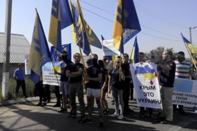 Украинские активисты 24 сентября на Чонгаре отметят годовщину блокады Крыма