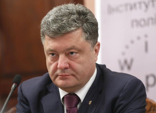 Порошенко призвал Евросоюз перейти к активной политике по возвращению Крыма Украине