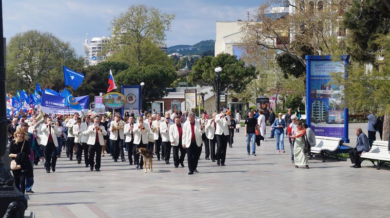 Первомай в Ялте