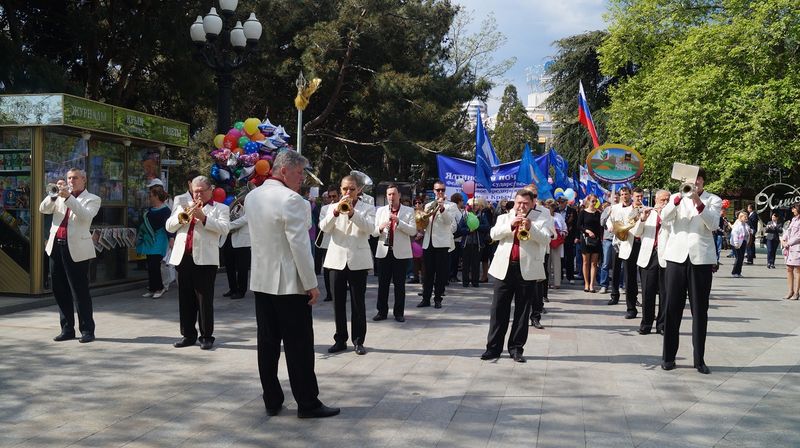 Первомай в Ялте