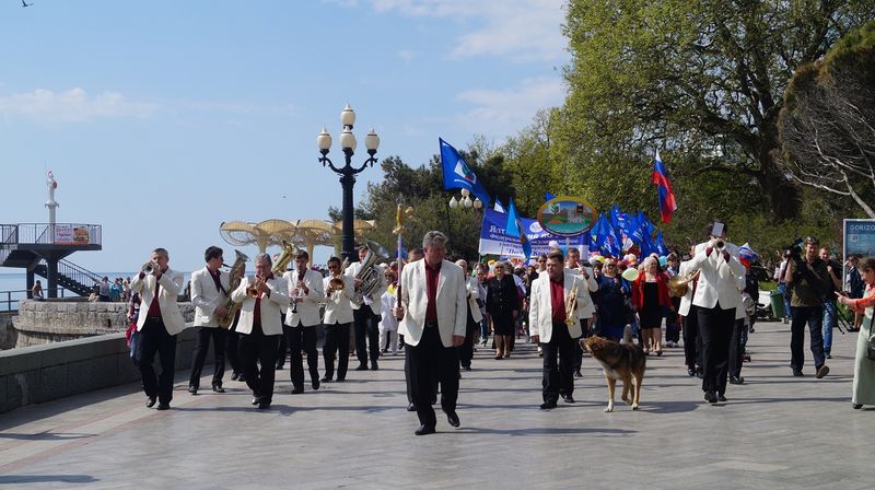 Первомай в Ялте