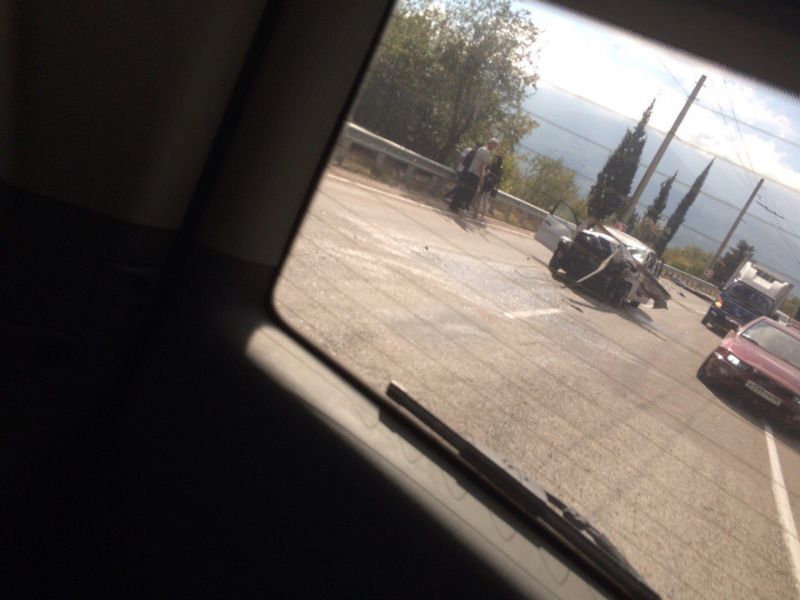 авария на повороте на Изобильное