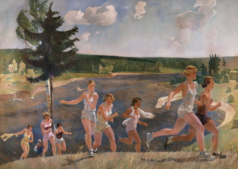Александр Дейнека Раздолье 1944 