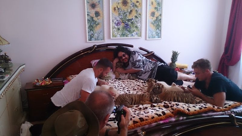 Филипп Киркоров прибыл в Тайган укрощать тигров Зубкова