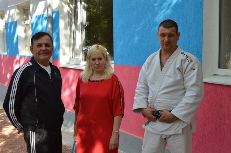 секция дзюдо в Гаспре
