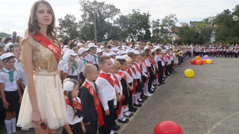 Первый звонок в Ялте