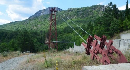 газопровод под Алуштой