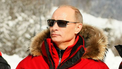 Путин в тайге