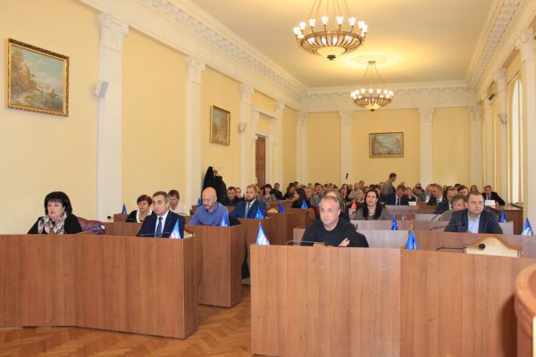 Сессия ялтинского городского совета