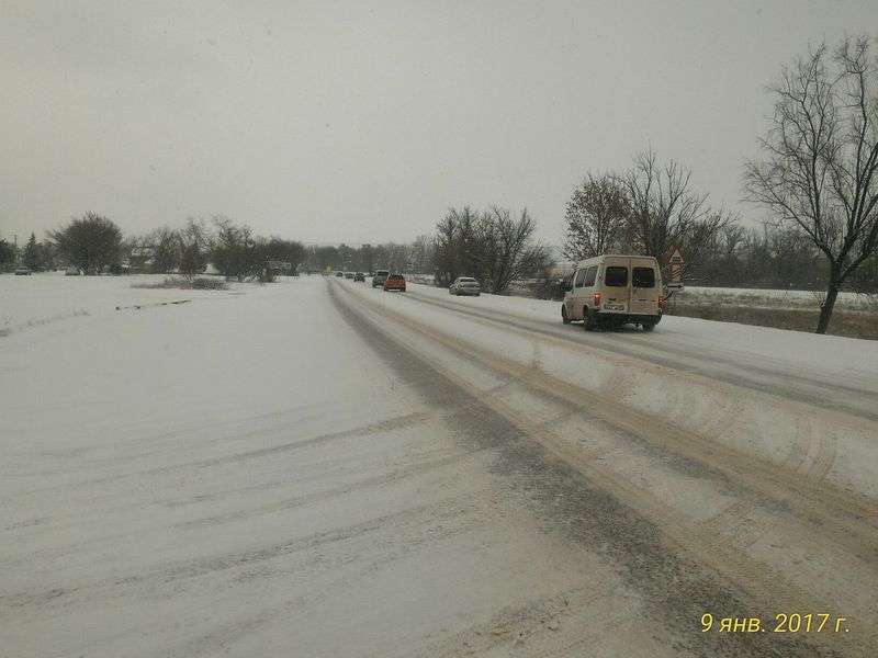 гололед в Крыму
