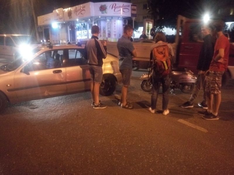 Авария на Кирова в Ялте