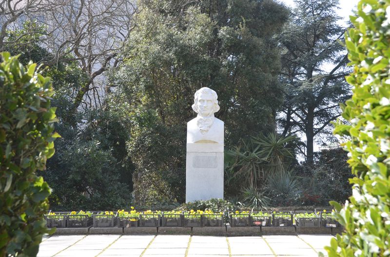 Памятник Христиану Стевену в Саду 