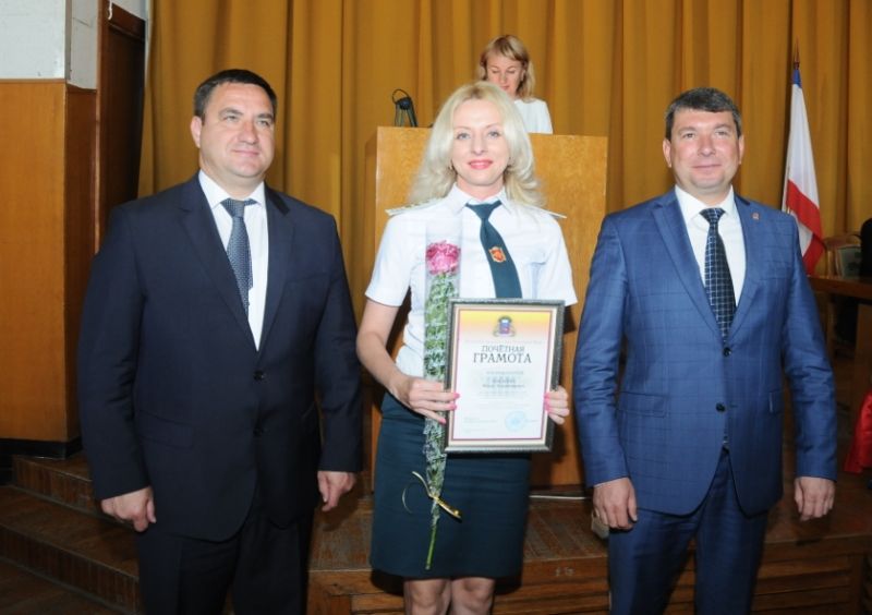 награждение в Ялте