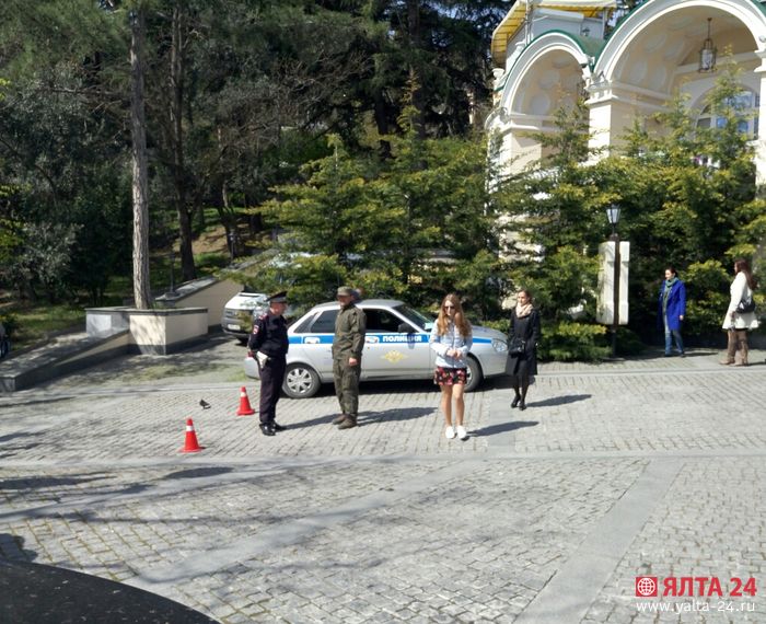 казаки в Ялте