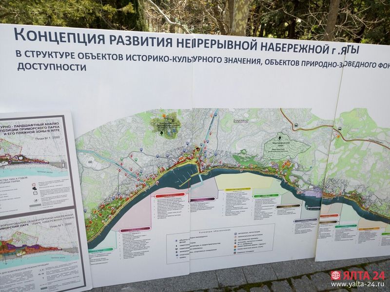 концепция непрерывной набережной Ялты