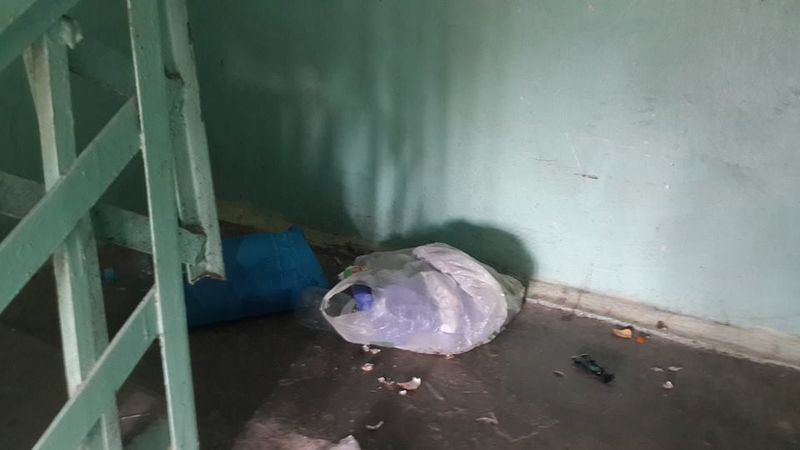 Мусор на Стахановской