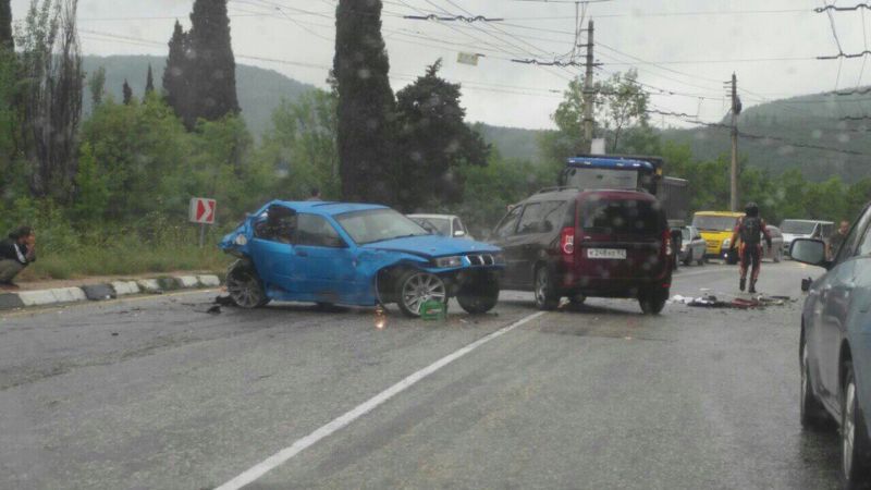 ДТП под Алуштой