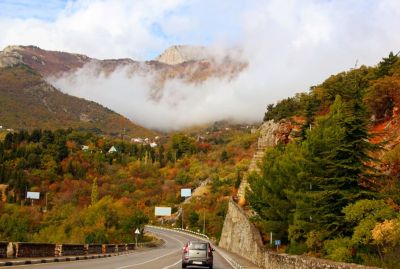 осень Крым