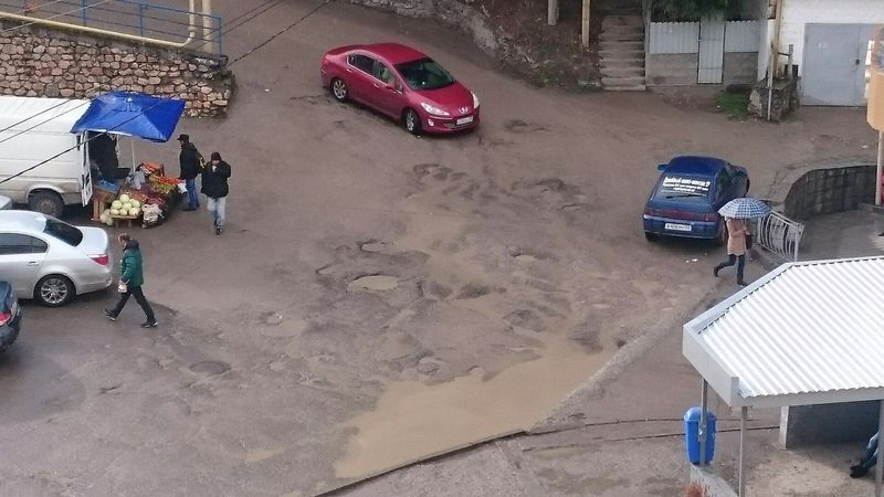 асфальта на Ореховой