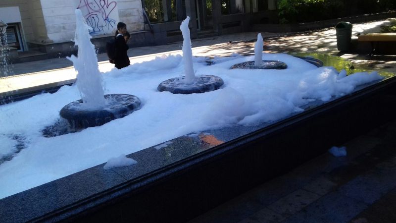 фонтан на Пушкинской в Ялте