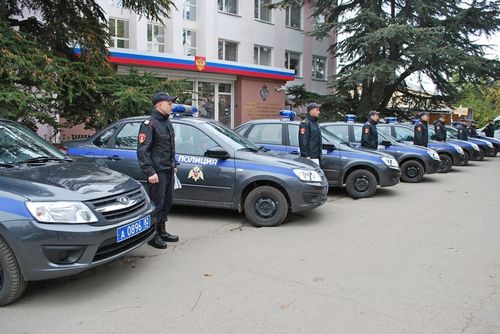 автомобили для сотрудников Росгвардии