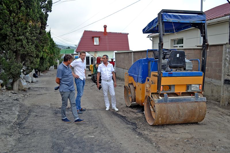 улица Нагорная в Алупке