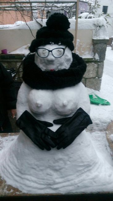 Снеговики в Ялте