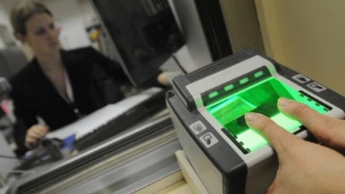 Биометрический контроль при въезде в Украину