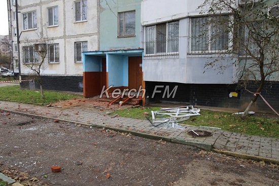 Взрыв газа в Керчи