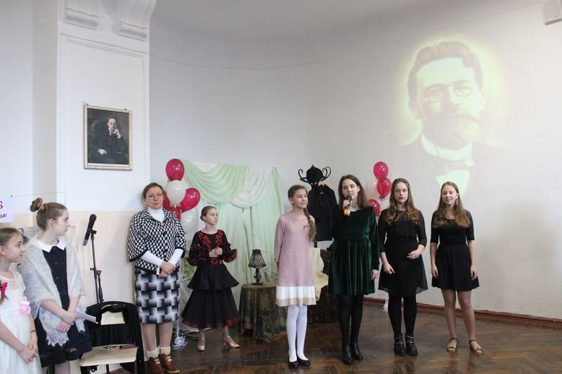День рождения Чехова в гимназии Ялты