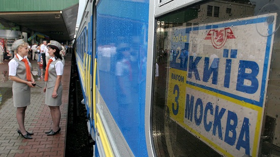 ж/д сообщение Украины и РФ