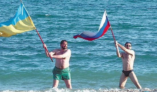 Туристы из Украины в Крыму
