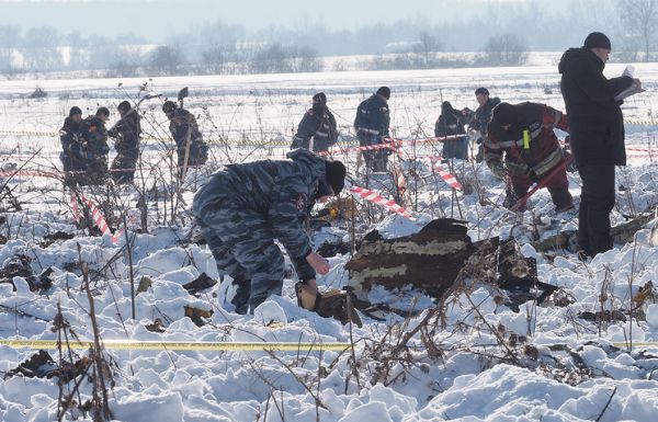 Крушение самолета в Подмосковье