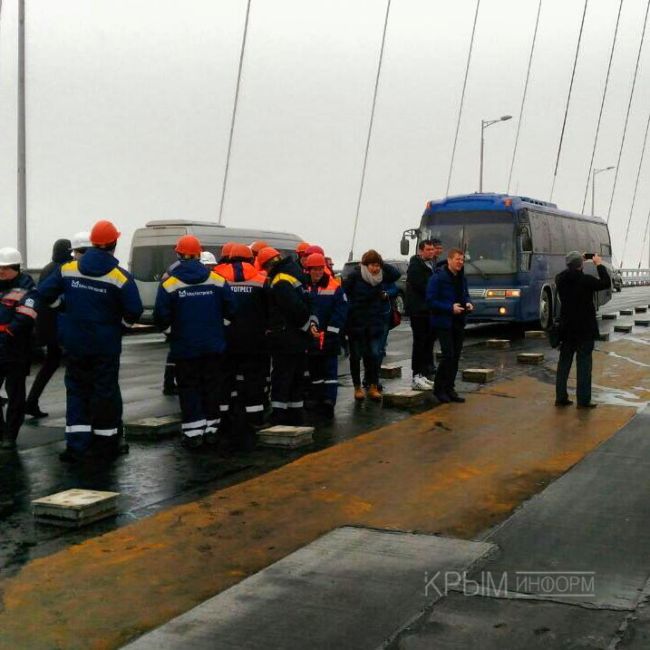 крымский мост 14 марта