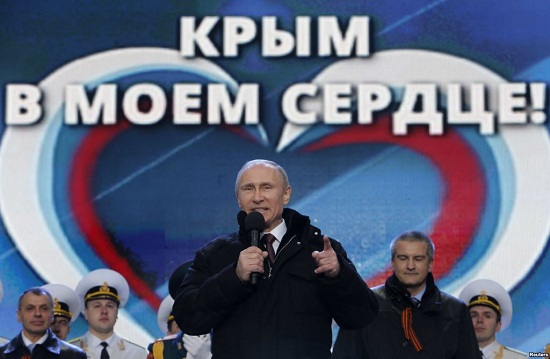 Владимир Путин в Крыму