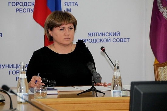 Глава администрации Ялты Елена Сотникова