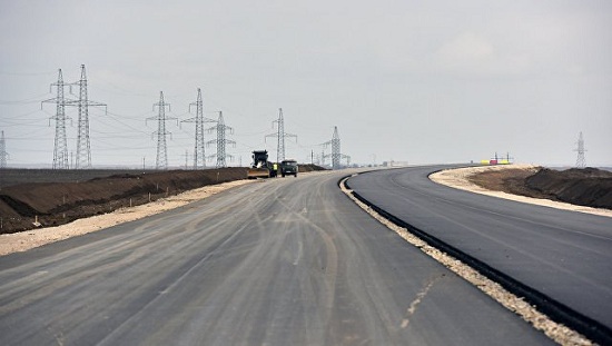 Трасса Таврида в Крыму