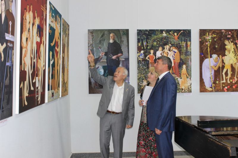 В Алупке открылась выставка картин советского и российского художника Дмитрия Жилинского 19 vistavka