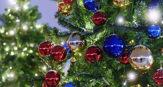 Новогодняя елка в Ялте