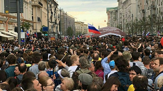 Митинги в России