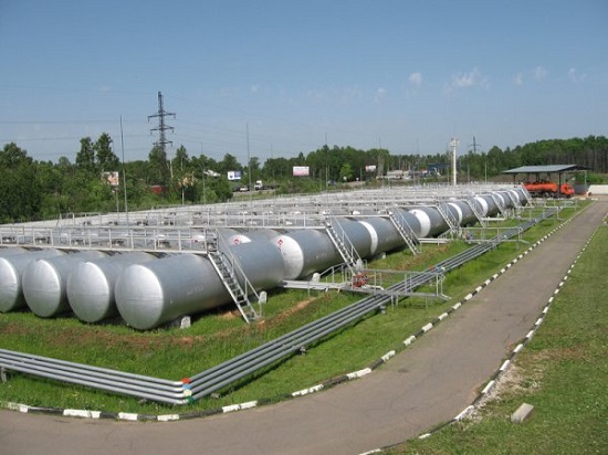 Нефтебаза в Феодосии