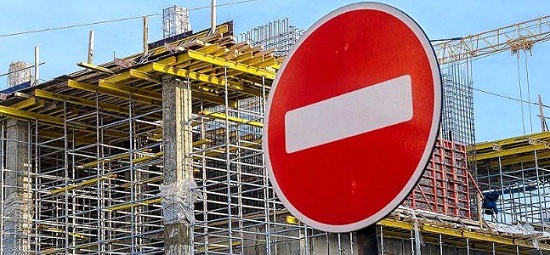 Запрет на строительные работы в Ялте