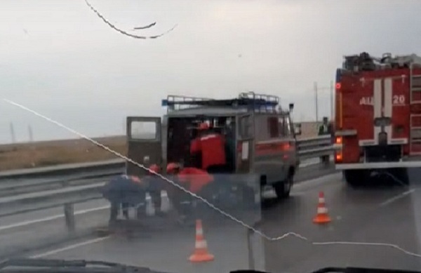 ДТП в Крыму на трассе Таврида