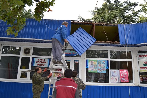 Демонтаж НТО в Ялте