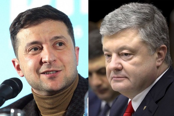 Зеленский и Порошенко