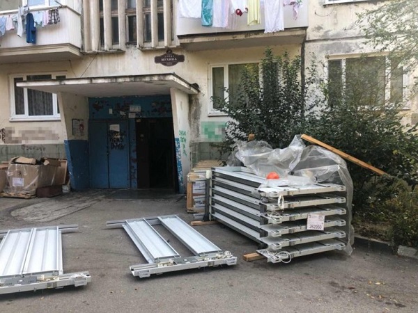Замена лифтов в Ялте