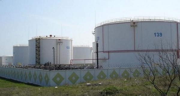 Нефтебаза в Феодосии