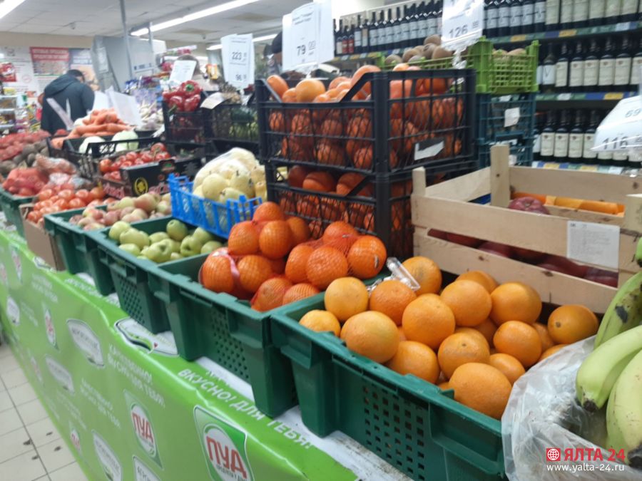 Продукты в Крыму